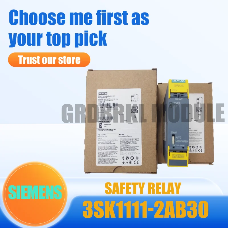 

Новое оригинальное стандартное базовое оборудование SIEMENS 3SK1111-2AB30 - Реле безопасности 24В AC/DC