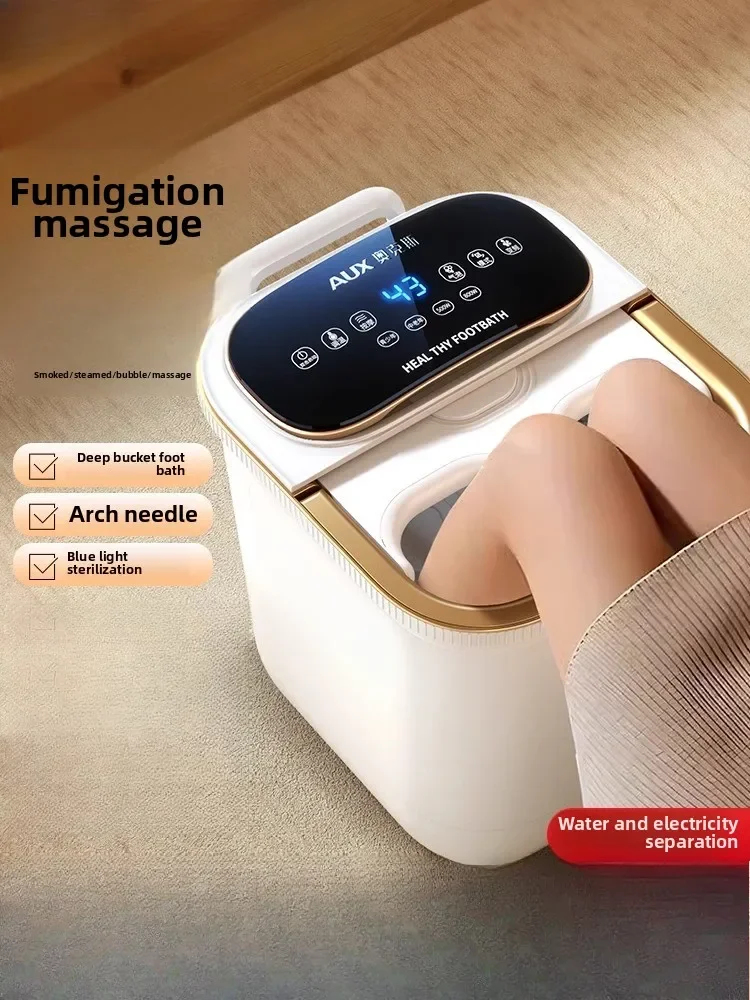 Fully Automatic Electric Deep Foot Spa Tub, Constant Temperature Heated Household Foot Massager
