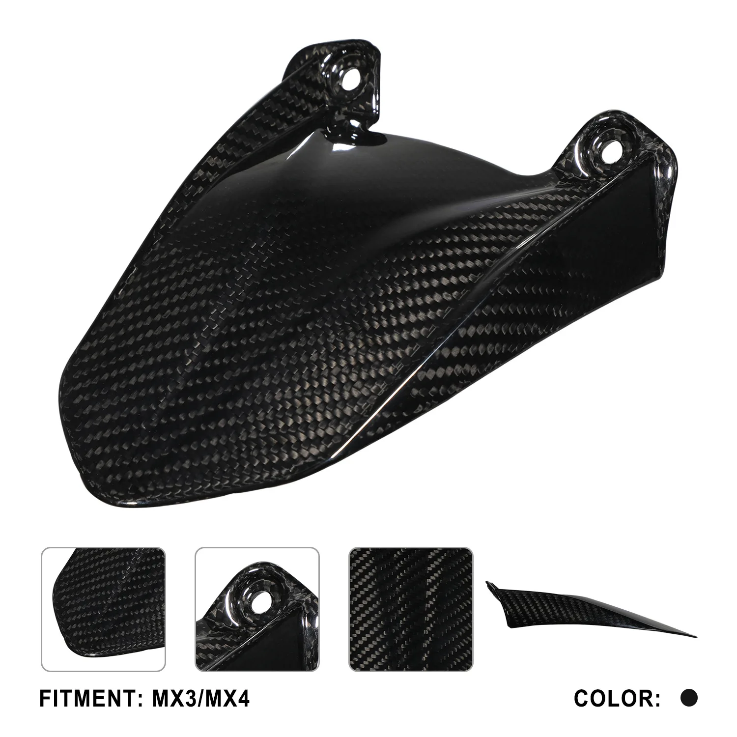 

High-Quality Carbon Fiber Rear Shock Fender Replacement Part for TALARIA MX3/MX4 Motorcycles
