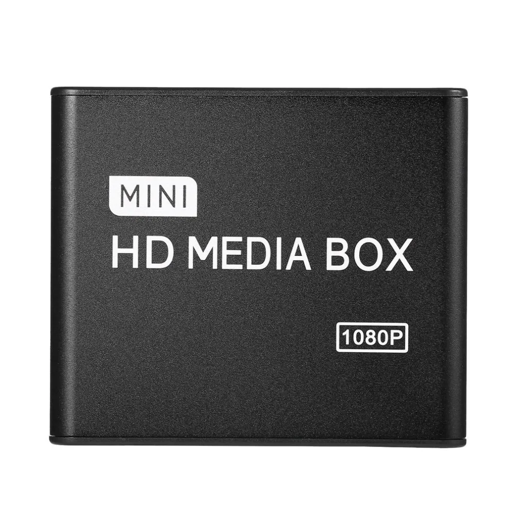 Imagem -03 - Mini Media Player com Leitor de Cartão sd Full hd Media Box tv Box Vídeo Full hd 1080p 100 Mbps Plug ue