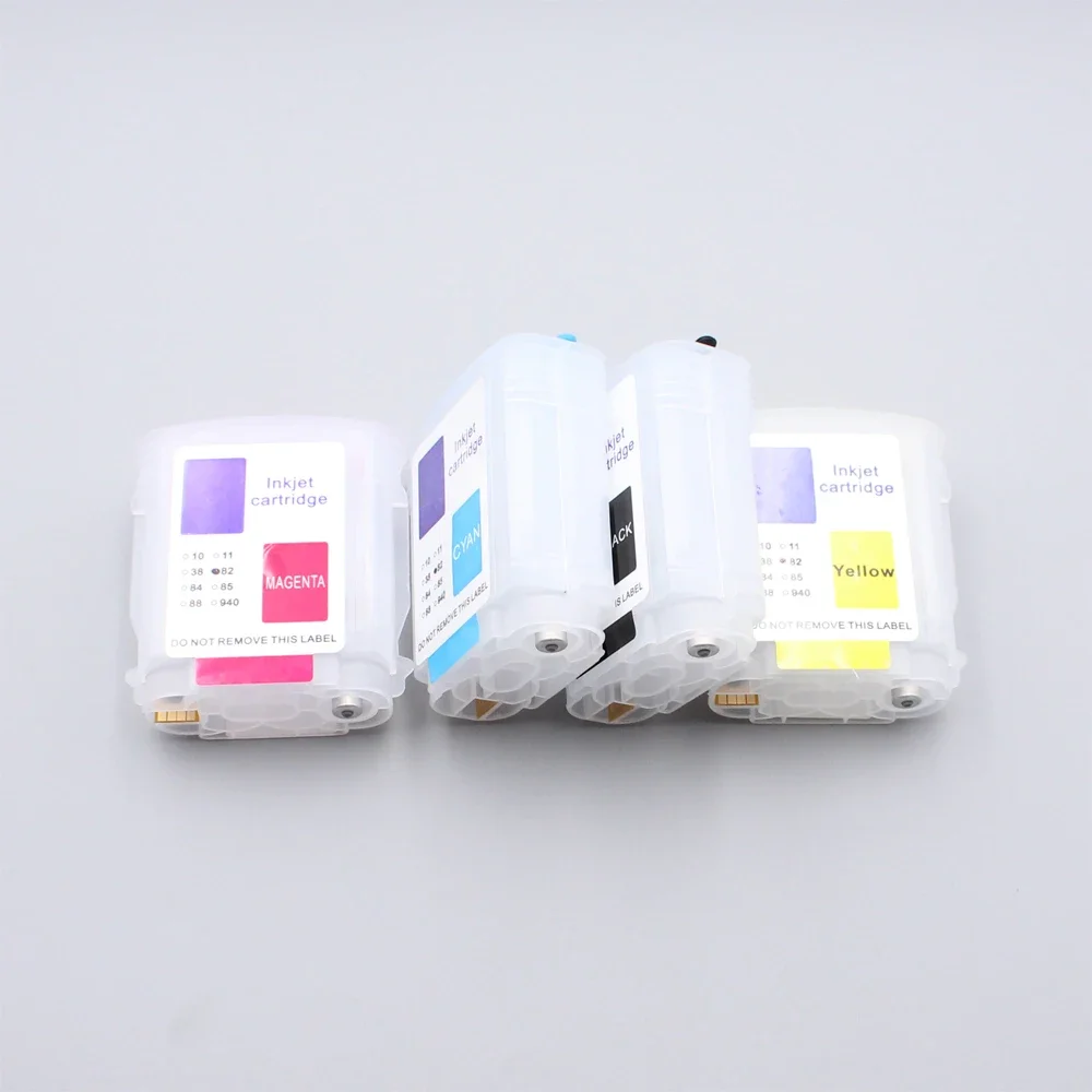 69ML 130ML 280ML HP10 82 Refillable Ink Cartridge With ARC Chip For HP Designjet 510 500 800 500Ps 800Ps 510ps Plus Printers