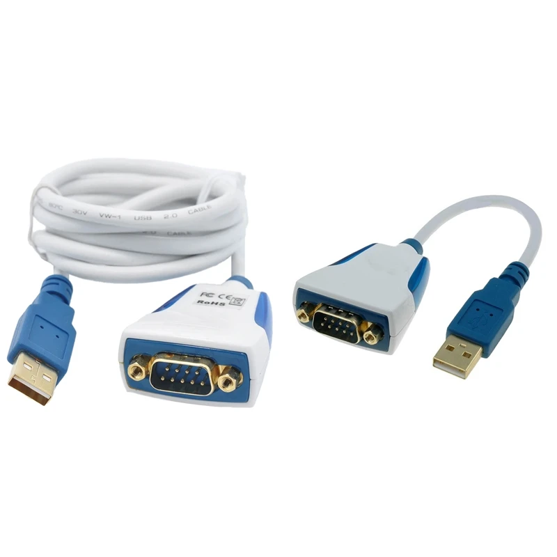 

Кабель-конвертер EF-USB в RS232 FTDI USB 2.0 в RS232 Кабель USB-RS232 Последовательный адаптер DB9 для Windows Mac