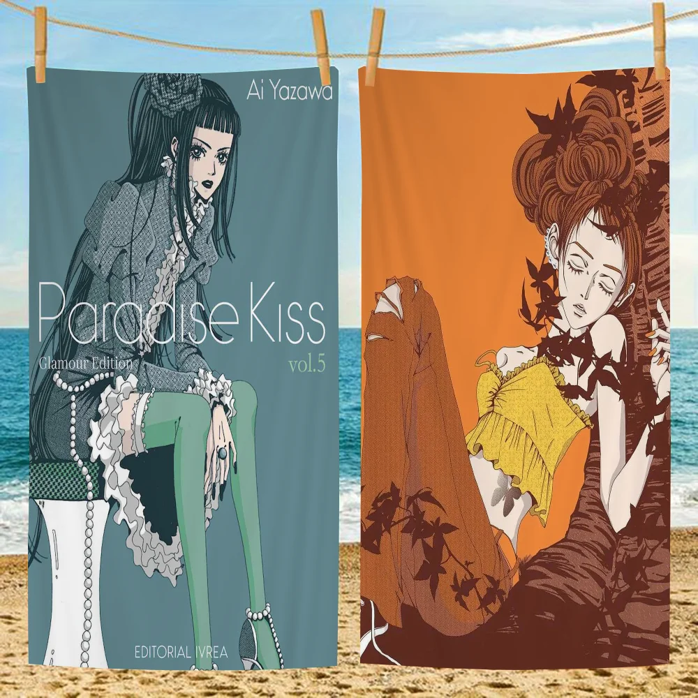 

Paradise Kiss Microfiber Beach Towel Absorbent Quick Dry Soft Yoga Swimming Resort Mountain Climbing Towel