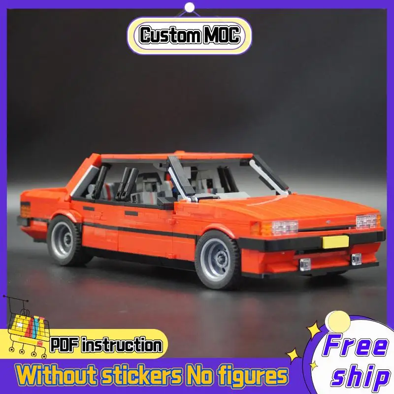 NEW 1165PCS MOC 1:16 scale Fored Falcon XE classic supercar racing model DIY creative ideas technology Toy Assembly Puzzle Gift