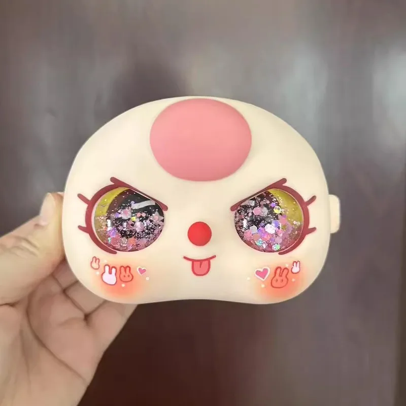 Nieuwe Baby Drie 400% Lichaamsgrootte Vervanging Gezichtsschaal Baby Drie Baby Leeftijd Drie Met Vloeiende Zand Ogen Leuk Speelgoed Verzamel geschenken