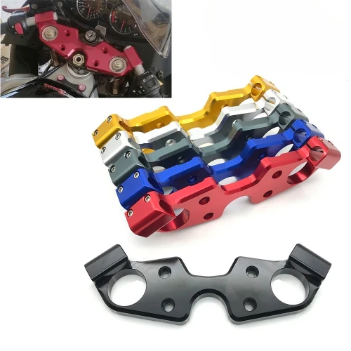 

Мотоциклетный опускающий верхний вилочный мост, верхний тройной зажим для руля дерева, кронштейн для SUZUKI GSX1300R GSX 1300R Hayabusa 2008-2019