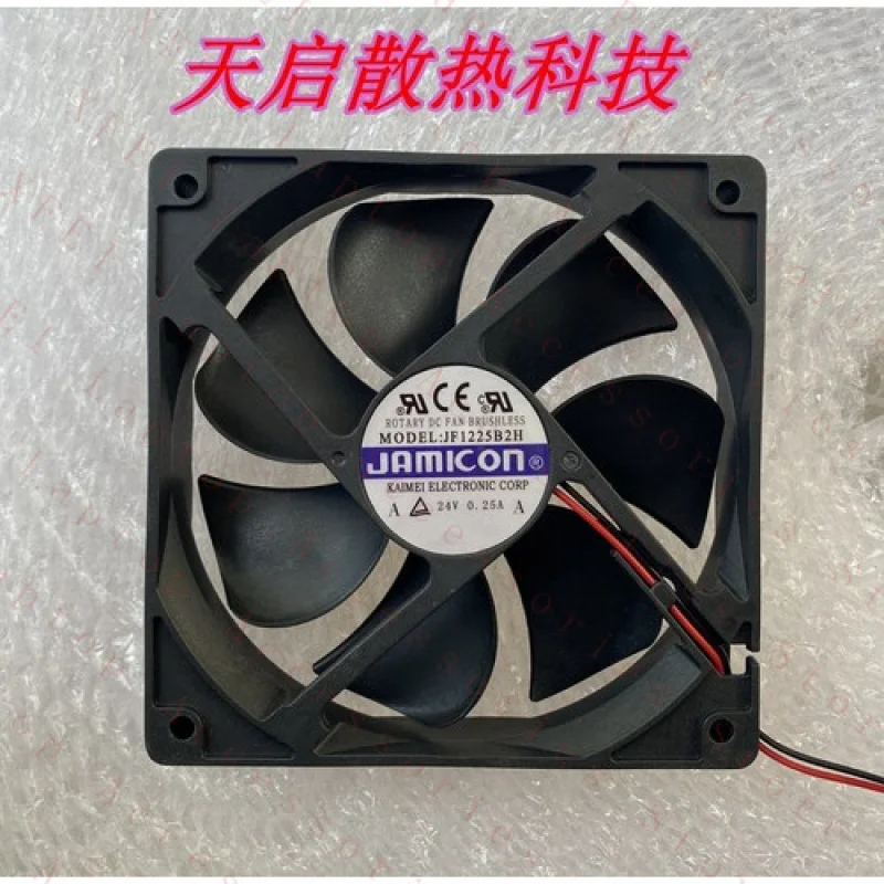

C 1 PCS FOR JAMICON Fan JF1225B2H 12025 24V DC 0.25A 2 WIRE 12025 12CM Inverter fan