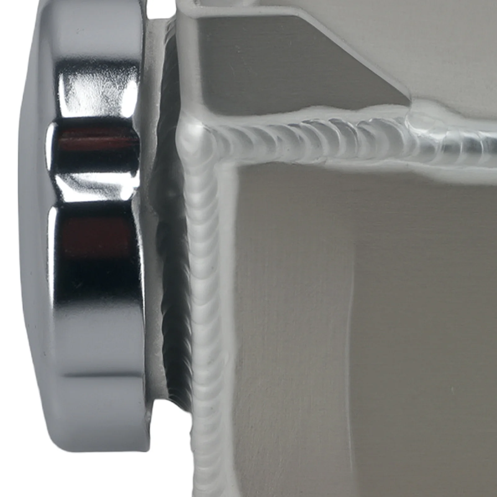 خزان سائل خزان التوجيه من الألومنيوم لسيارة فورد موستانج 1999-2004 فضي