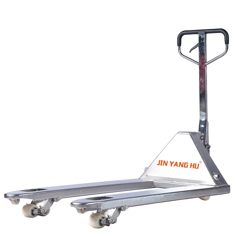 Factory Cleanroom Hand Pallet Truck 2000Lbs  Rust-Free Pallet Jack Mover for Hygienic Material Handling Forklift Truck