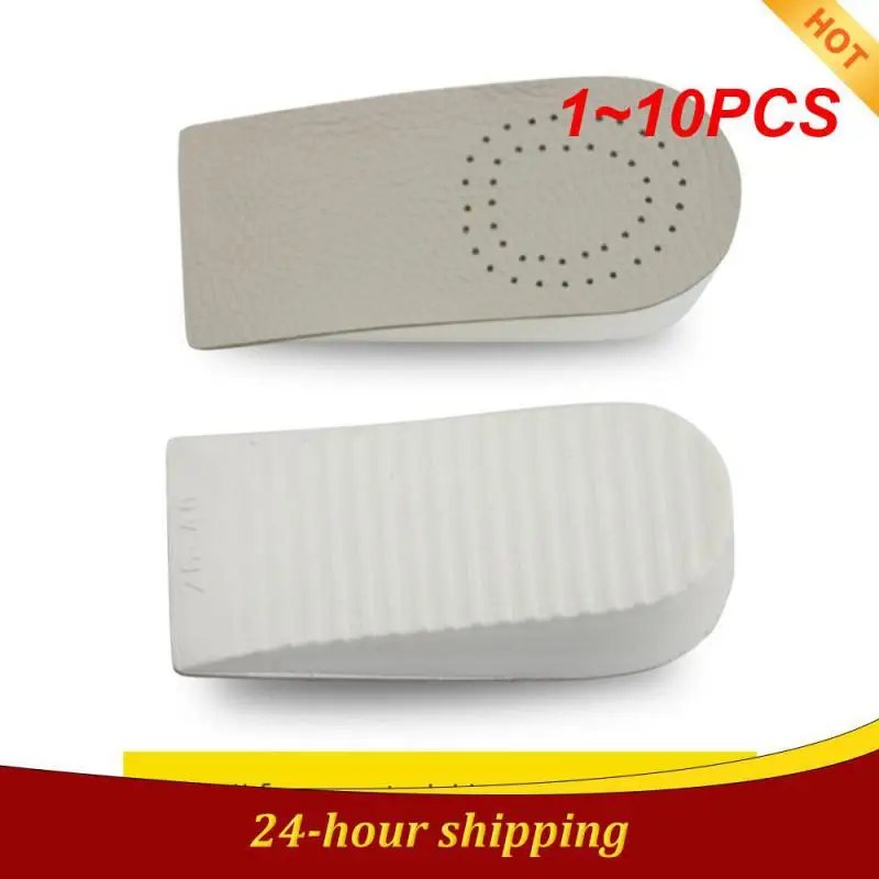 1~10PCS Invisible Half Insoles for Women Shoes Insert Heighten Heel Pads Shoe Lift Height Increase Insole Foot Care Heel Cup