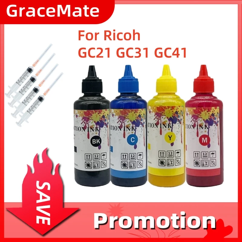 

Sublimation Ink for Ricoh SAWGRASS SG400 SG800 SG400NA SG400EU SG800NA SG800EU SG3110DNW Printer for Ricoh GC21 GC31 GC41