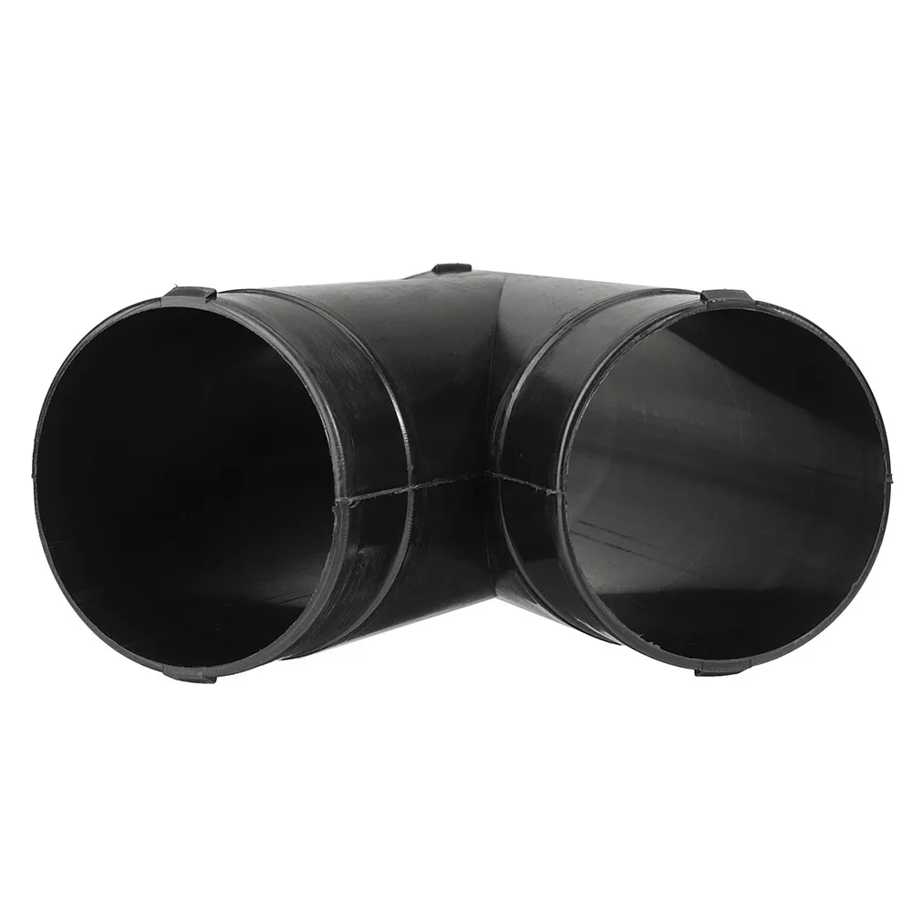 

Warm Air Diverter Car Heater Ducting Pipe Car Heating System 175mm Length 75mm Diameter ABS Material Black Color