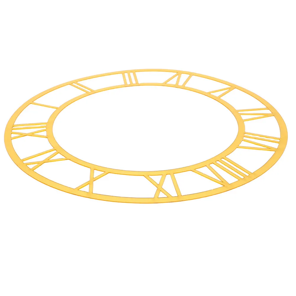 الأرقام الرومانية ساعة حائط ملصق دائري الاكريليك مرآة سطح الحديثة الجدار ملصق لغرفة المعيشة فندق مدخل ديكور
