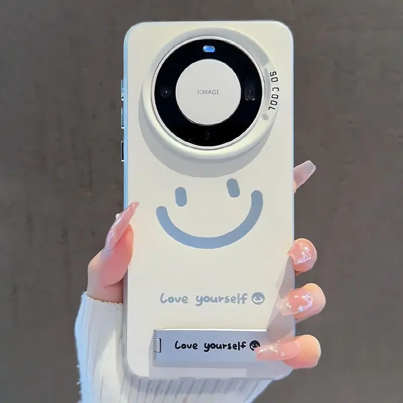 

Case For Honor Magic 7 Lite X9C X60 Pro New Lucky Smile Graffiti Stand Cover For Honor Magic7 Lite Shockproof Bumper Funda