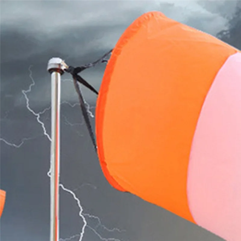 

N11R Флуоресцентный светоотражающий уличный ветроуказатель, устойчивый к царапинам и ветрозащитный, для руководства по погоду