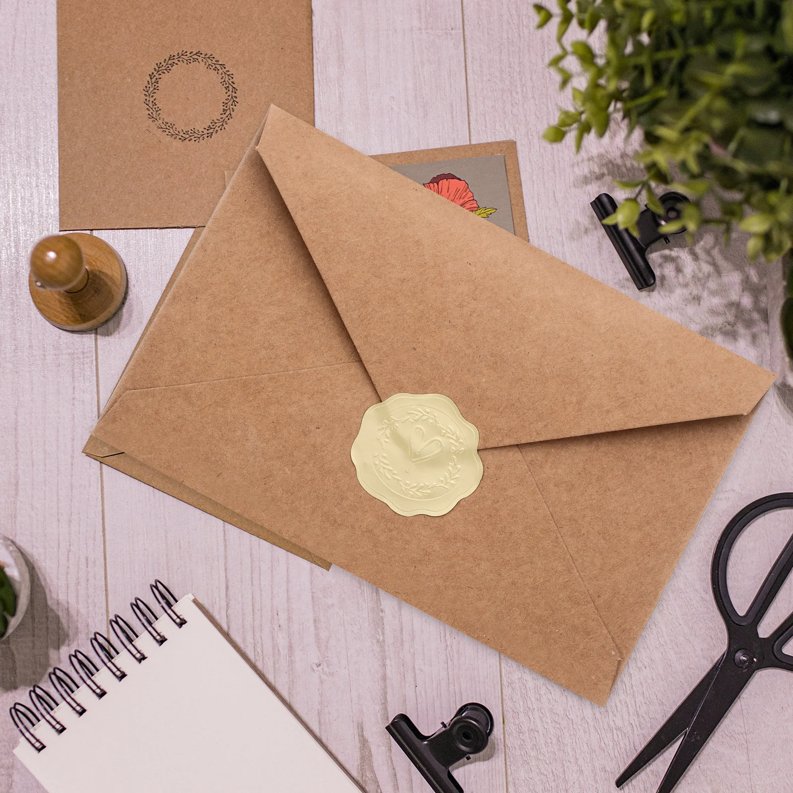 

1Set Classic Envelopes Sturdy Multi-Function Card Envelopes for Parties Weddings Anniversaries Decorative Festival Accessories