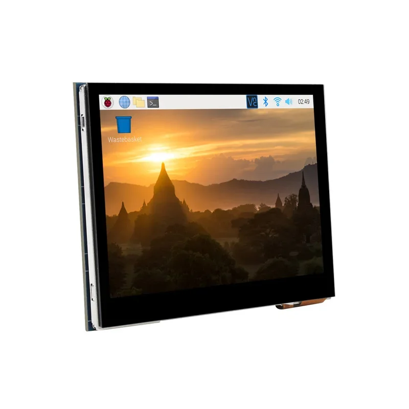 3.5 インチ DPI-LCD 静電容量式タッチ LCD DPI 640×480 Raspberry Pi 用 3.5 インチ タッチスクリーン ディスプレイ モジュール