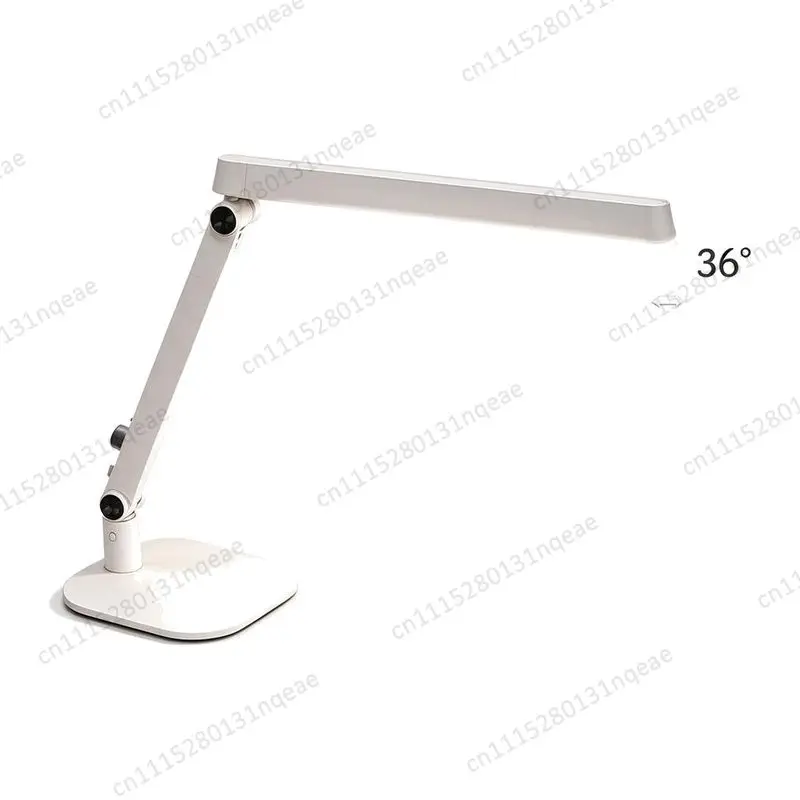 Metal Square L-Shaped UV Nail Lamp Adjustable Angle Gold Clip Home Salon