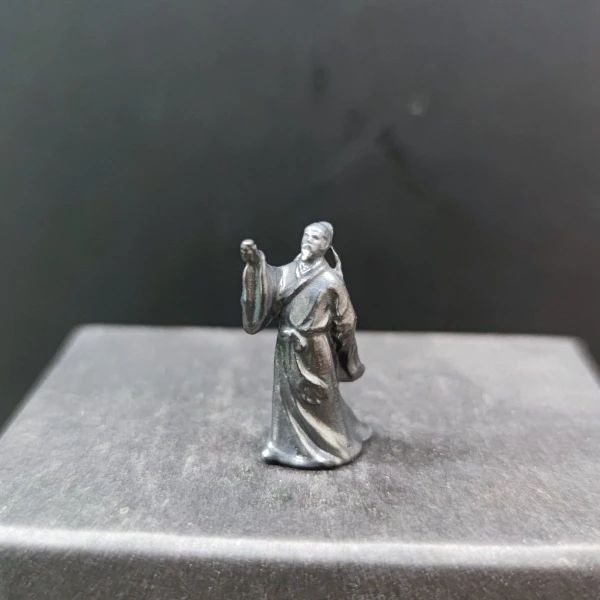 Brass Bonsai DIY Micro Landscape, Bright Moon Decoration, Small People, do old 29mm