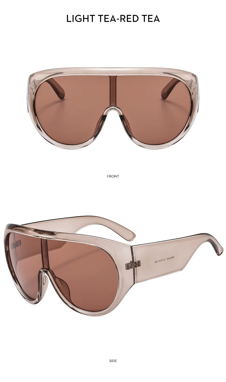 Neue Sport-Sonnenbrille mit übergroßem Rahmen, trendige personalisierte Sonnenbrille für Männer und Frauen, Outdoor-Radsport-Sonnenschutz-Sonnenbrille – Detail 15