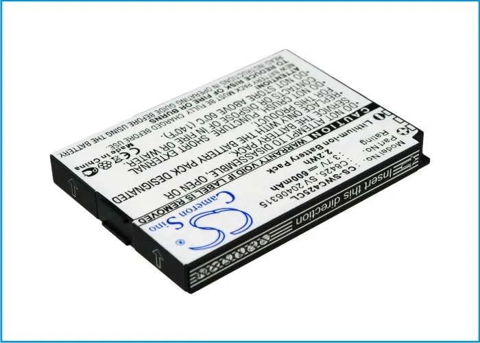 

CS Cameron Sino Kerui New 600mAh Replacement Battery for eSense, eSense Coloe E, SV 20406288
