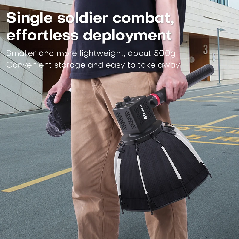 ميني بووينز جبل فانوس ، 29 ، لينة حتى الضوء ، سريع التحرير ، 40 واط ، LT028 ، 60 واط ، LT005 ، COB ضوء الاستوديو