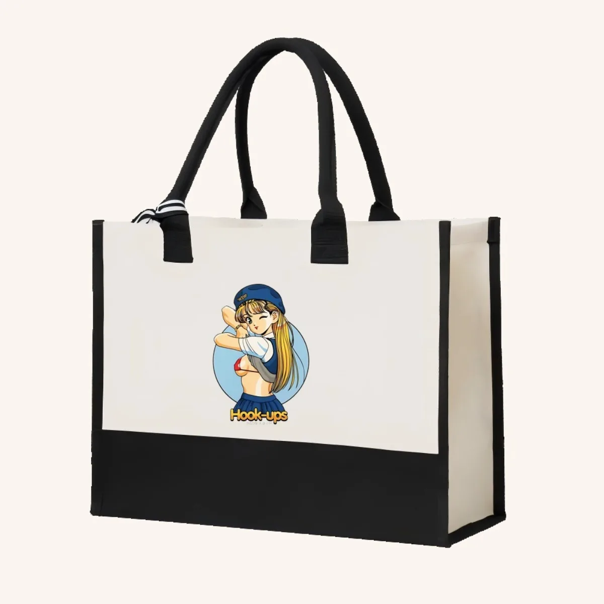 UPS (2) 2026 وصول جديد موضة عملية واسعة قابلة لإعادة الاستخدام حمل حقيبة نمط طباعة 2 لهجة الثقيلة حقيبة كتف كبيرة fo