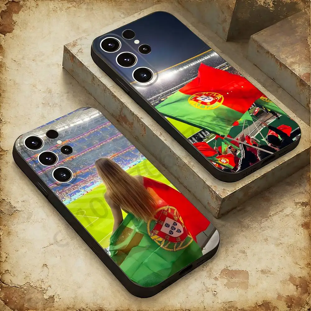 Portugal Flag Phone Case For Samsung GalaxyA53,51,72,73,31,30,42 Ultra Protective Phone Shell
