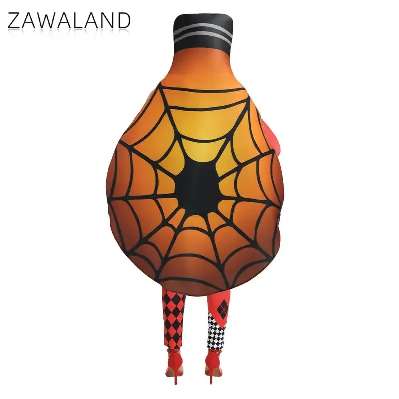 ชุดคอสเพลย์ฮาโลวีน ชุดใยแมงมุมตลก หลอดไฟ ชุดคอสเพลย์ฟองน้ำ ชุดแฟนซีสำหรับผู้ใหญ่ ผู้หญิง ผู้ชาย ชุดแต่งกายสำหรับงานปาร์ตี้วันหยุด