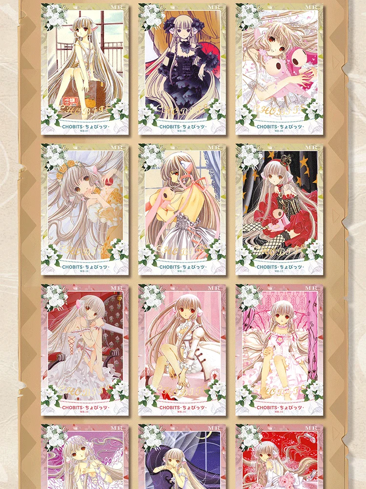 CLAMP Vol.1 Card Illustration Collectible Cards Cardcaptor Sakura xxxHOLiC Tsubasa Chobits Anime Art Trading Cards Wholesale