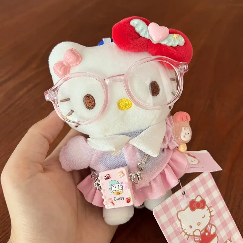 Sanrio Cartoon Hello Kitty Pluche Sleutelhanger Hanger Dagelijkse Rugzak Gepersonaliseerde Mode Accessoires Kinderfestival Geschenken
