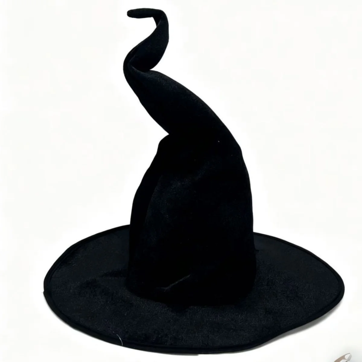 Halloween Faltbarer Hexenhut Schwarzer Zaubererhut Party Cosplay Kostüm Kopfbedeckung Teufelshut Requisiten Damen Kostümzubehör für Cosplay-Partys – Detail 4