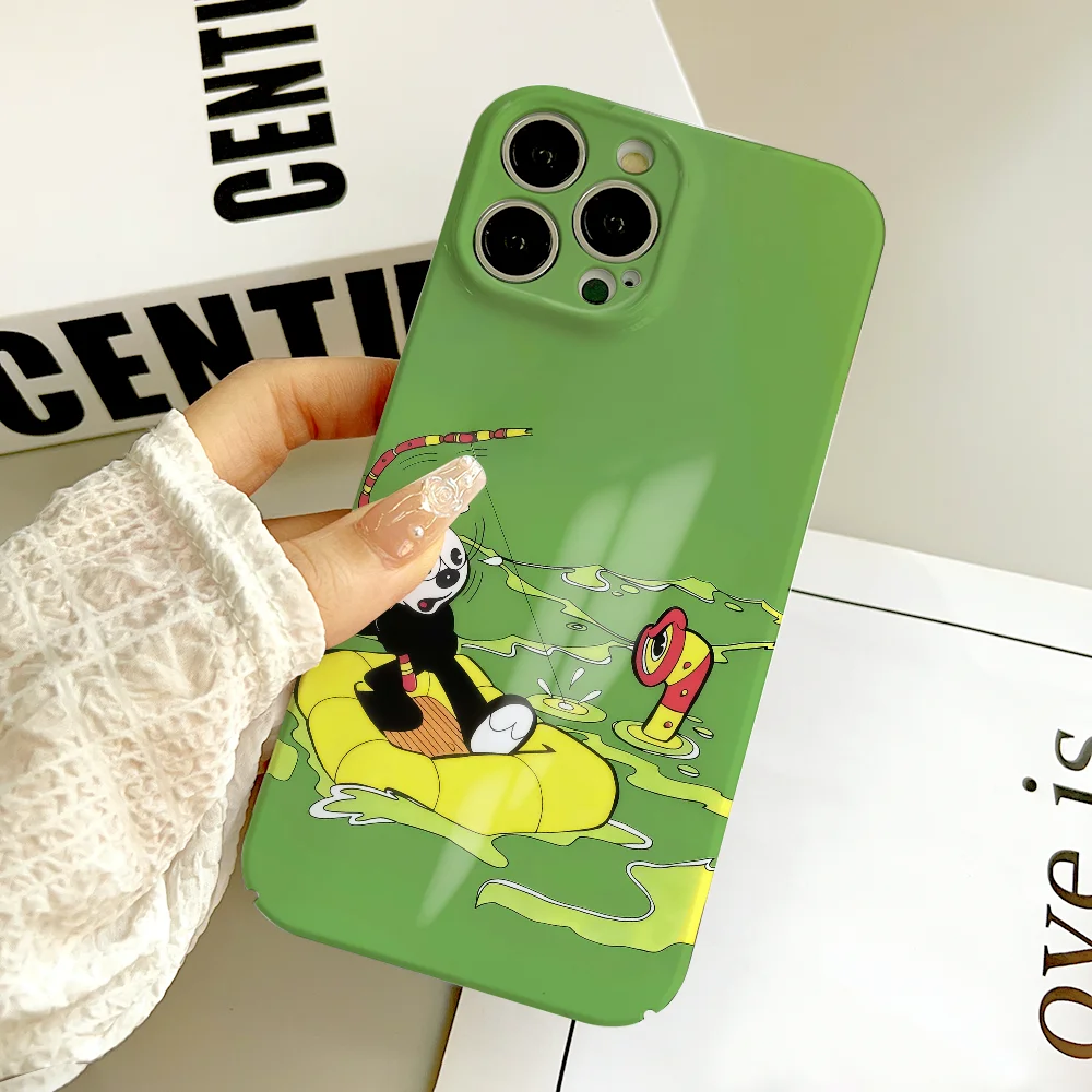 Custodia per telefono F-Felix the C-Cat simpatico cartone animato FUNDA per IPhone 17 16 15 14 13 12 11 Plus Pro Max Mini Pellicola rigida HD lucida