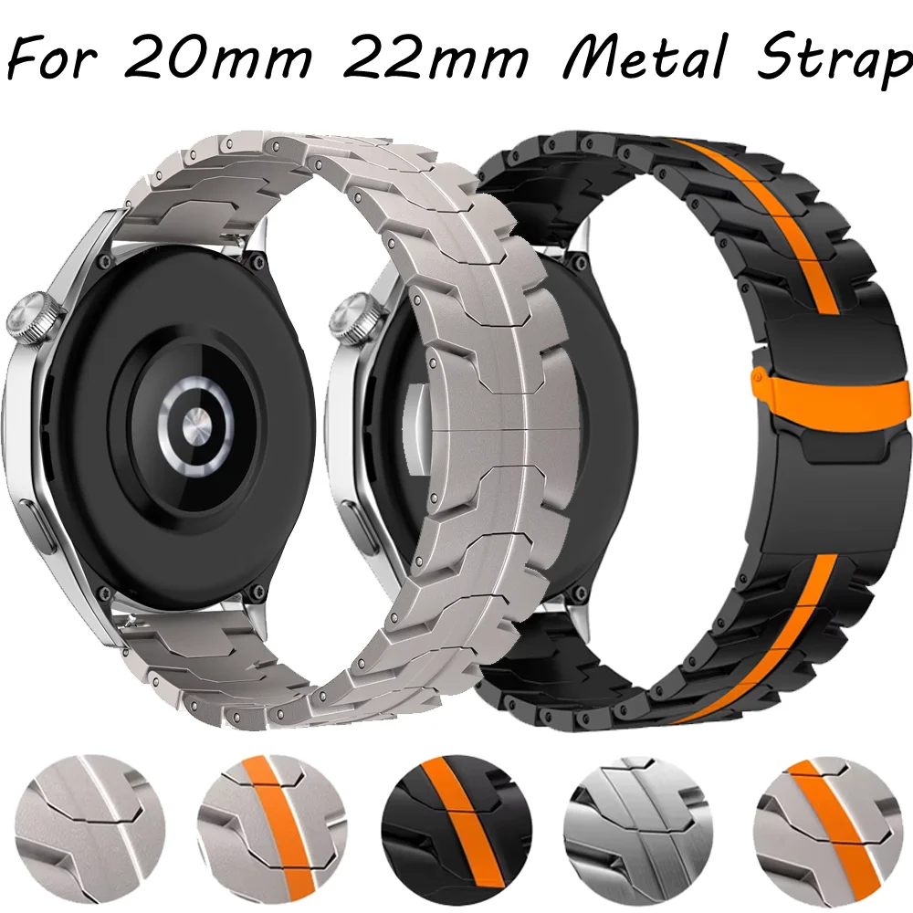 20Mm 22Mm Metal Ban… - image