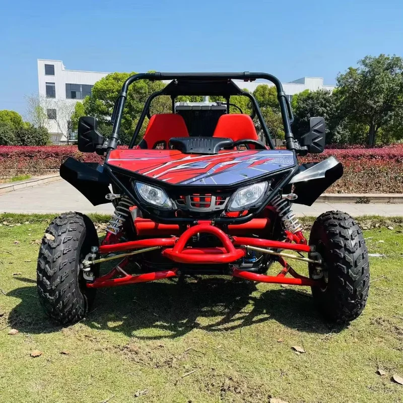 Sporty Dynamic Mini Electric Quad Buggy All Terrain Adapt All-terrain Mountain Bike Strong Chassis Adults off Road Buggy