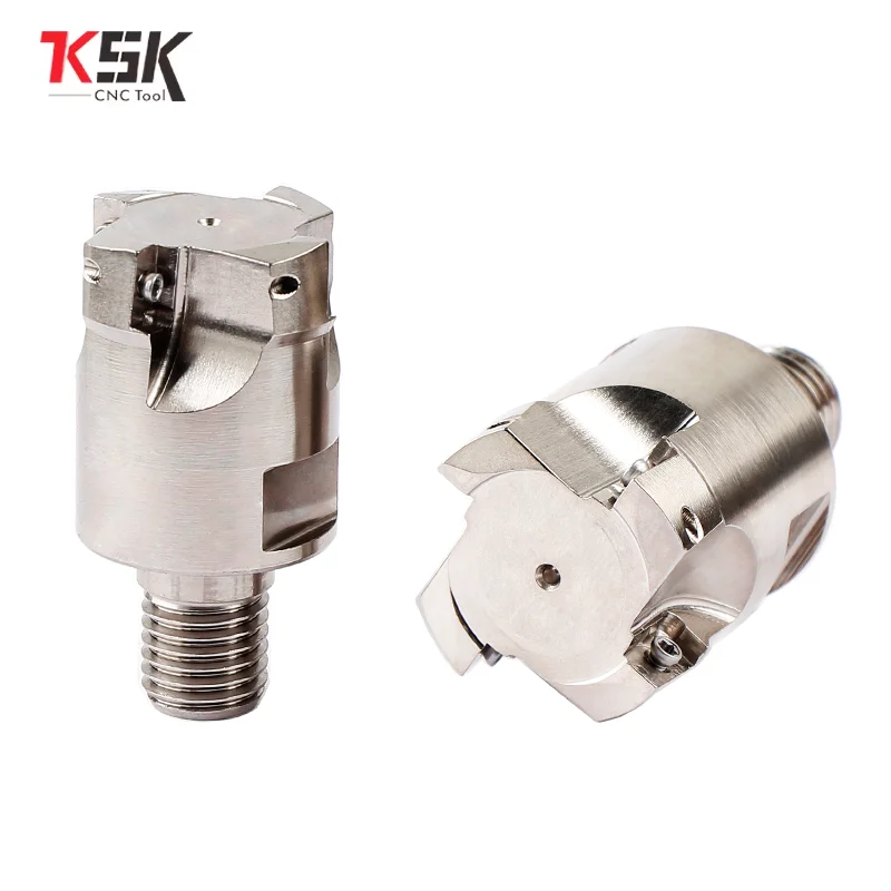 Tête d'alésage à dents filetées, embout de verrouillage, BAP300R, 400R, M8, M10, M12, APMT1135, APMT1604