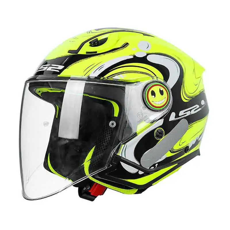 

LS2 OF622 Children Motorcycle Helmet Male Half Helmet Four Season Kids Safety Helmet Protection Casco Moto Electric Scooter