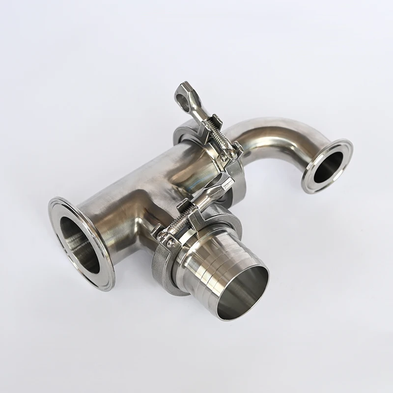 Stainless Steel Three-Way Check Valve Liquid Filling Machine with Water Inlet And Outlet Valve for Precision Fluid Control