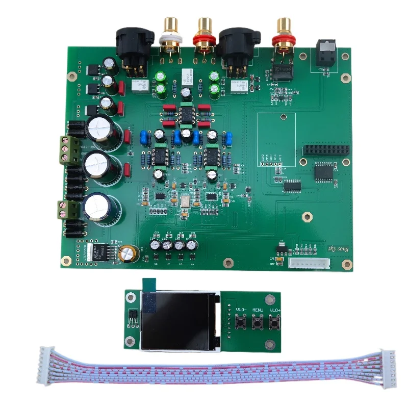 Dual ES9038Q2M DAC Decoder HiFi Coaxial PCM384K DSD128 Kit USB DSD512