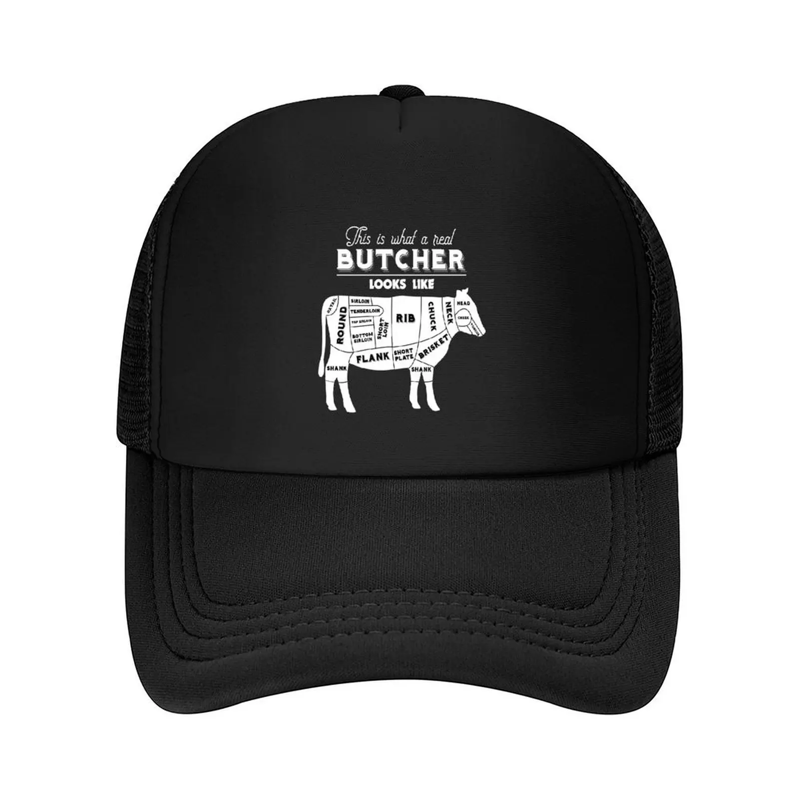 

This is What a Real Butcher Looks Like Funny Quote Baseball Cap Luxury Cap fishing hat Hat Beach Women Beach Fashion Men's