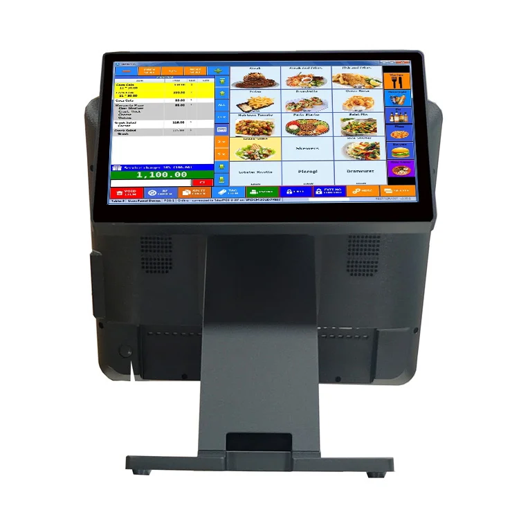 

POS Cashier Equipment--15-17" POS System Cash Register for Aluminum Alloy Material Sales Points,android Point of Sale All in One