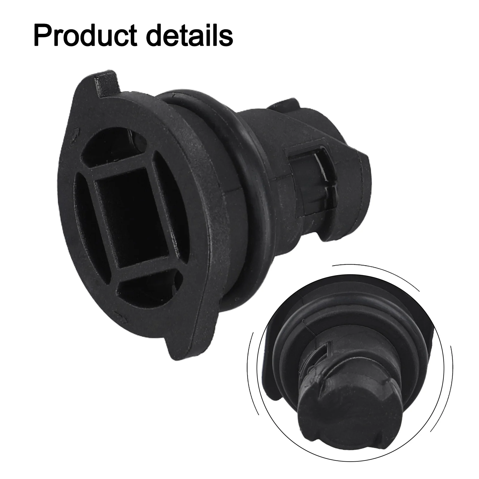 1pc Fuel Drain Plug Oil Drain Plug Engine Reliable Part Replacement Cam-Locking Nylon Plastic Engine Oil Drain Replaces Car Part