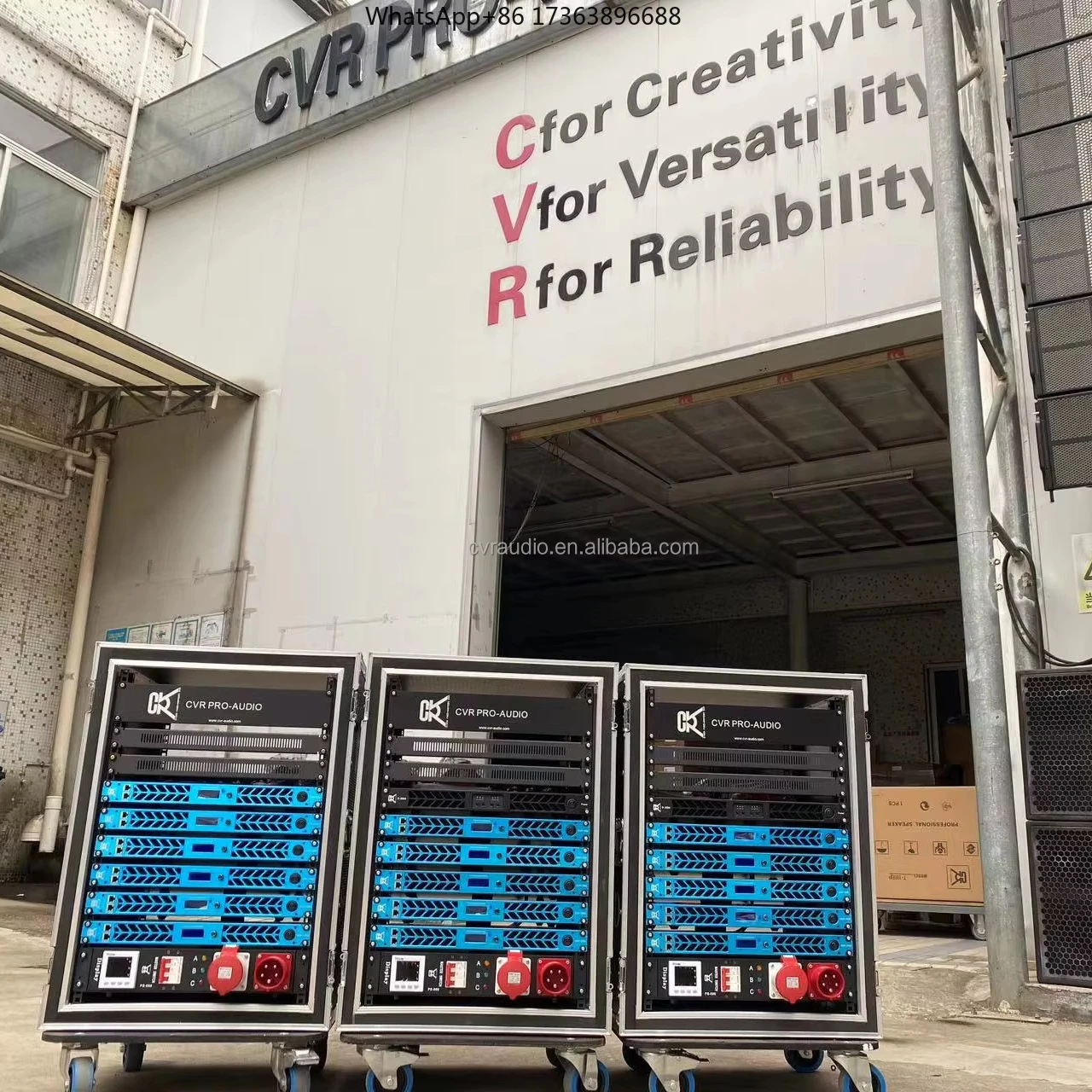Cvr Processor 4 in 8 Out Digital Sound Equipment for Outdoor Events & Karaoke