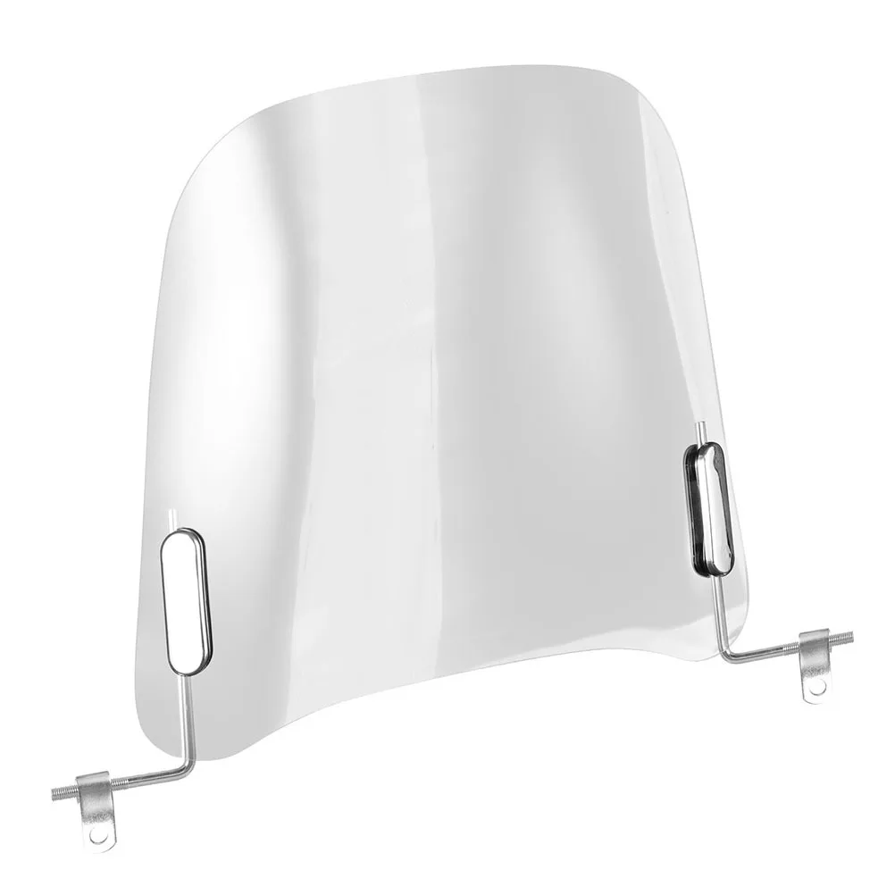 

Transparent High-Definition Electric Vehicle Windshield Durable 5mm Thick Plastic Wind Deflector Universal for Motorcycles Bikes
