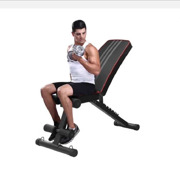 Banc de musculation réglable en ABS, entraînement physique