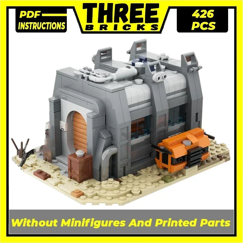 

Star Movie Model Moc Building Bricks Desert Empire Barracks Technology Modular Blocks Gifts Christmas Toys DIY Sets Assembly