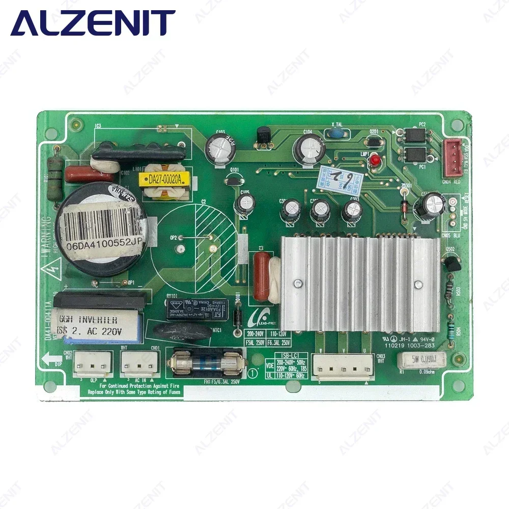 Used For Samsung Refrigerator Control Board DA41-00411A DA41-00552J DA41-00552E DA41-00552C Fridge Circuit PCB Freezer Parts