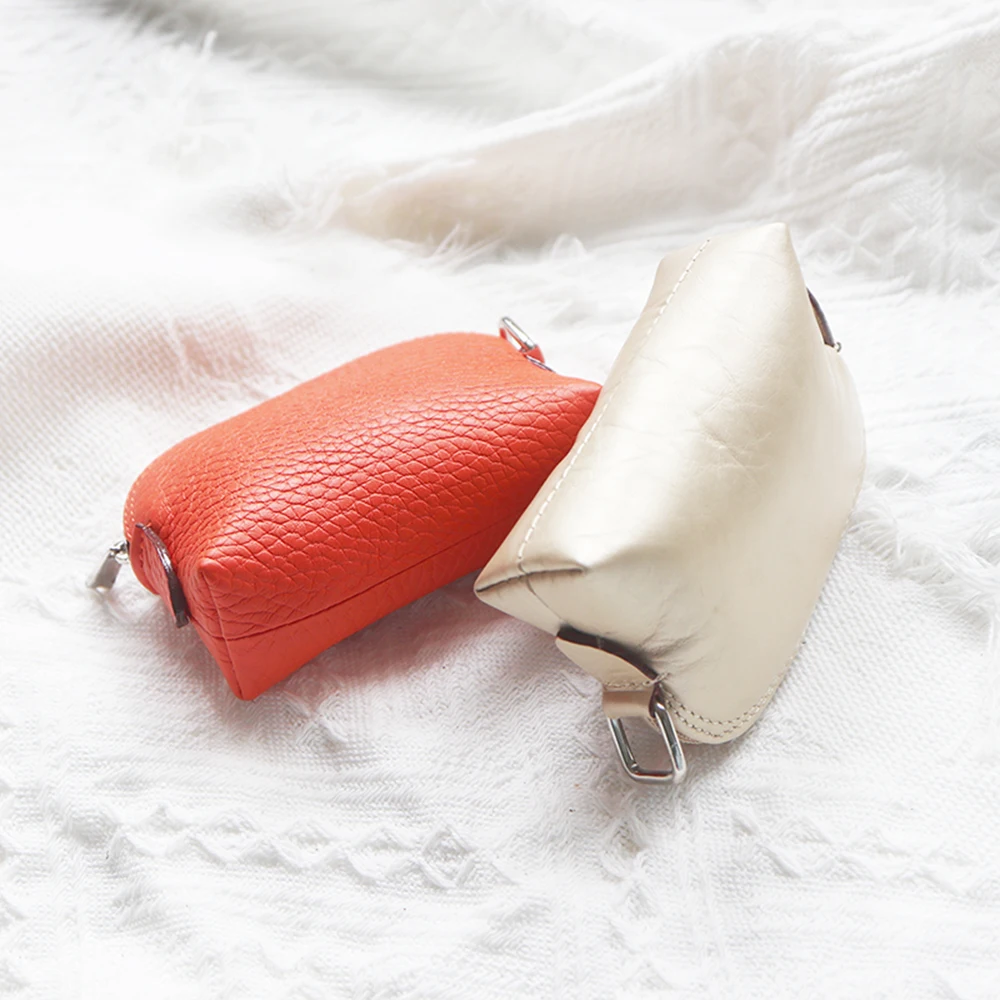 Echtes Leder Damen-Münzbörse Luxuriöse Modische Personalisierte Tasche Mini-Schlüsseletui Luxus-Design Kopfhörer-Aufbewahrung Kosmetiktasche – Detail 8