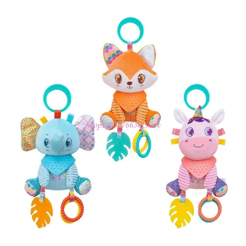 

R6FD Cognitive Development Animal Toy For Nursery Decoration Feature Quick Secure Hook And Sensory Stimulation Feature