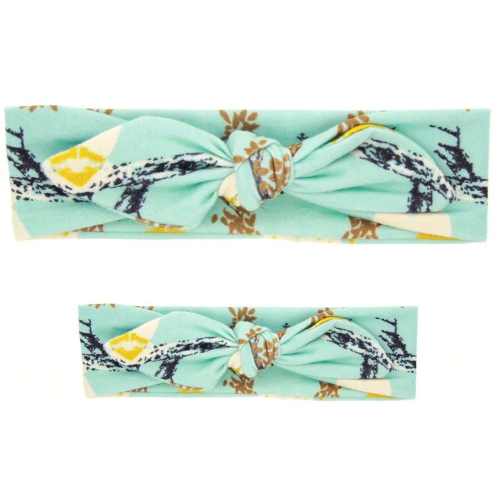 

Bunny Ear Headband for Baby Girl Toddler Headwrap Infant Hairband Durable Soft Fabric Easy Wash Dry Cute Design Gifts